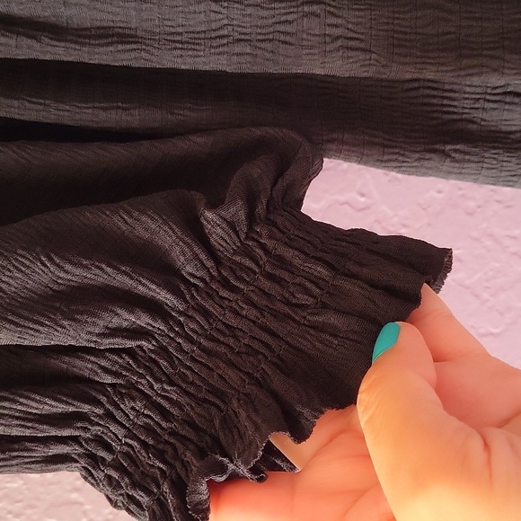 Zara Off Shoulder Crop Top - Picture 3 of 8